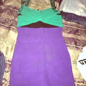 Bebe Mini Bandage Dress